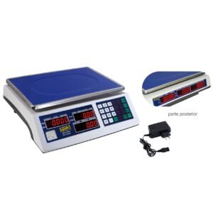 Báscula electrónica recargable