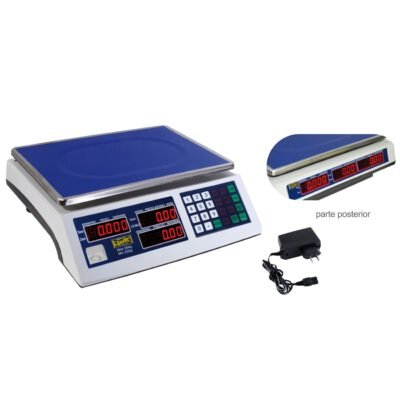 Báscula electrónica recargable
