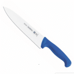 Cuchillo carnicero 12 pulgadas mango azul