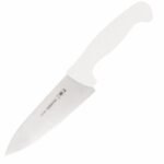 Cuchillo carnicero de chef Tramontina 8 blanco