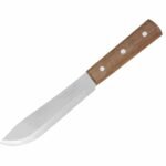 Cuchillo cocina mango de madera 7 tramontina