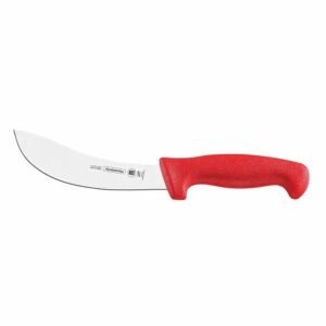 Cuchillo de despellejar tramontina 8 pulgadas rojo