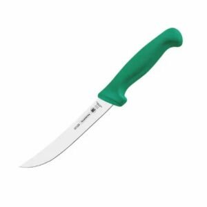 Cuchillo para deshuesar curvo mango verde