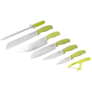 Juego de cuchillos para cocina con pelador