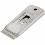 Raspador de acero inoxidable y cuchilla