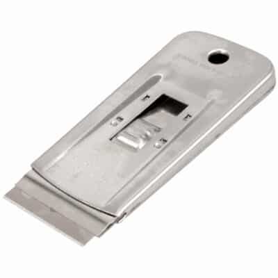 Raspador de acero inoxidable y cuchilla