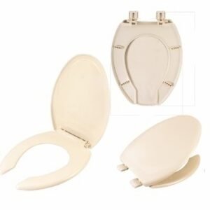 Asiento de wc alargado hueso