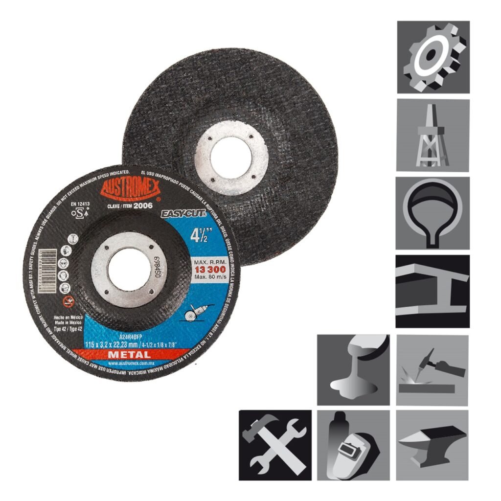 Disco Para Esmeril Corte De Metal 4 1/2 Precio