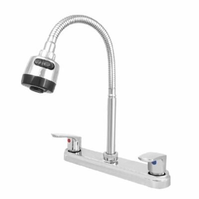 Llave para fregadero cuello flexible