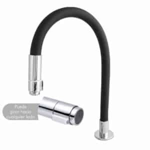 Llave sencilla flexible para fregadero