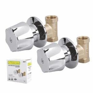 Llaves para regadera para empotrar roscable