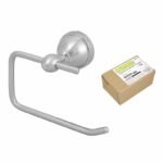 Porta rollo metálico de papel higiénico