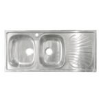 Tarja doble escurridor derecho