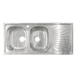 Tarja doble escurridor derecho