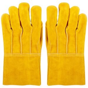 Guantes de carnaza de res