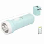 Lampara led recargable de mano con clavija