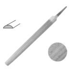 Lima media caña fina 6 pulgadas