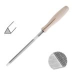 Lima triangulo doble punta 6 pulgadas