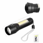 Linterna led mini luz frontal y lateral 1w