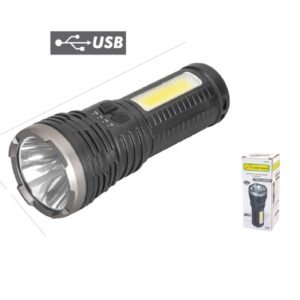 Linterna led recargable 4 funciones