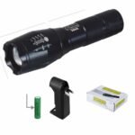 Linterna recargable led 8w 5 funciones