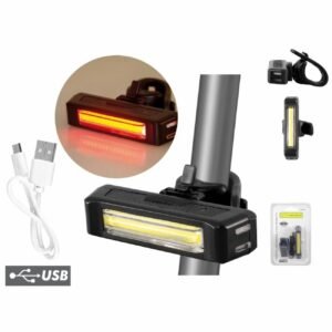 linterna led para bicicleta recargable