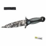 Cuchillo de monte decorativo de calavera 5 pulgadas