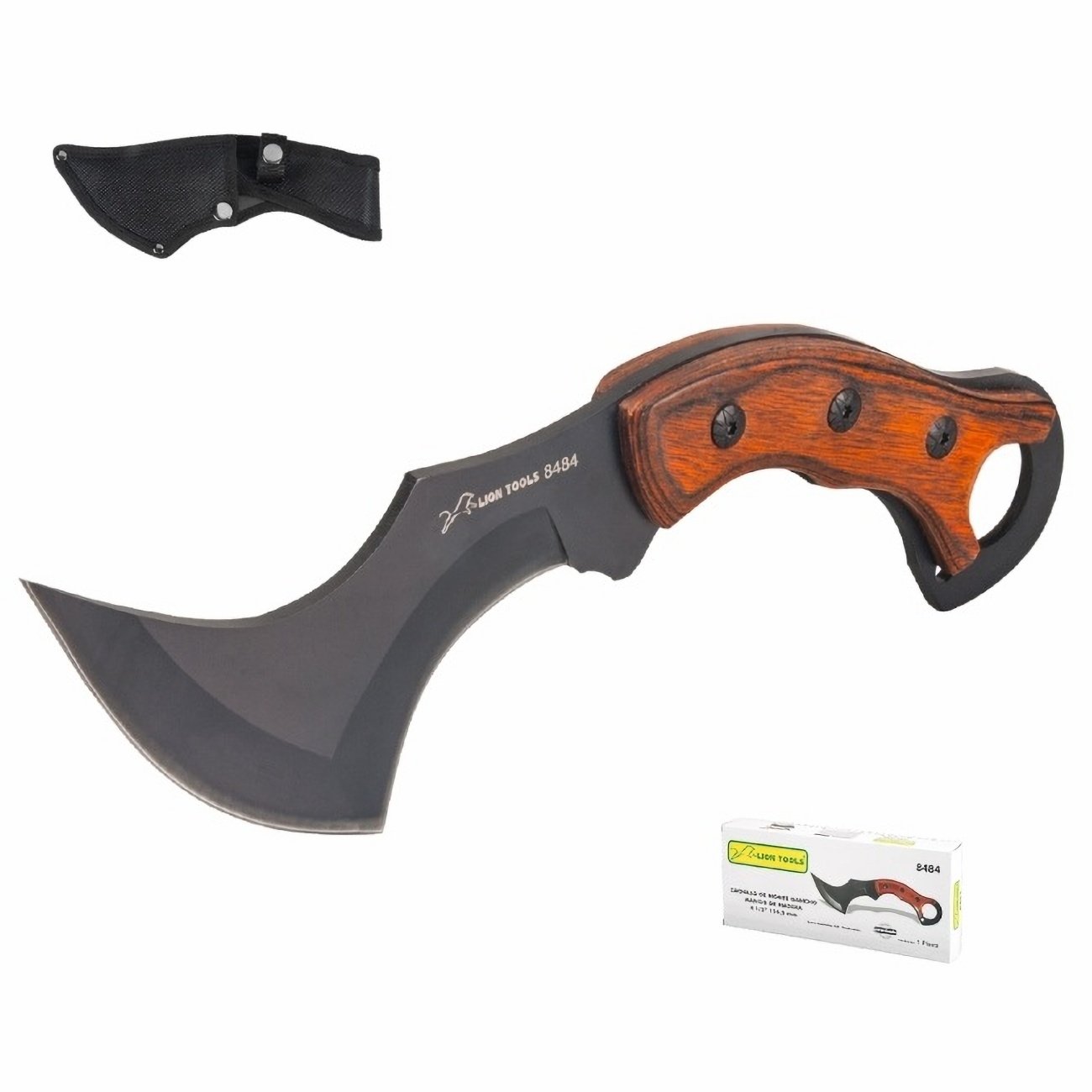 Cuchillo de monte hoja de gancho 1 Cuchillo de monte hoja de gancho