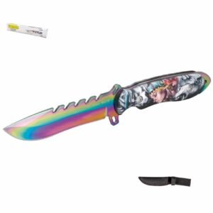 Cuchillo táctico tornasol