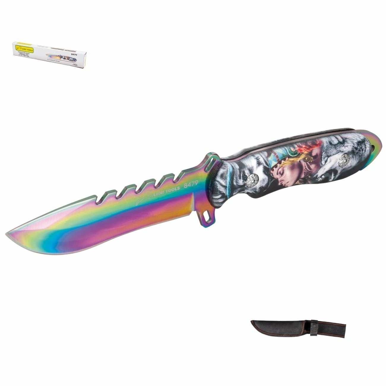 Cuchillo táctico tornasol 1 Cuchillo táctico tornasol