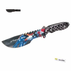 Cuchillo tipo militar con diseño de águila