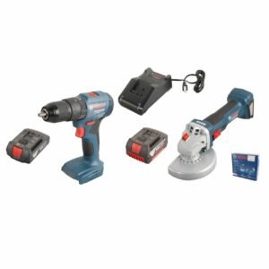 Juego de rotomartillo y esmeriladora Bosch