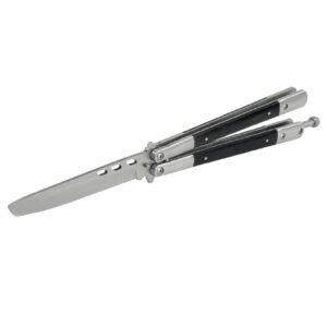 Navaja mariposa cacha de madera