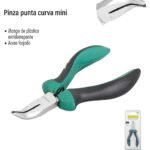Pinza mini punta curva