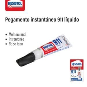 Resistol instantáneo liquido 911