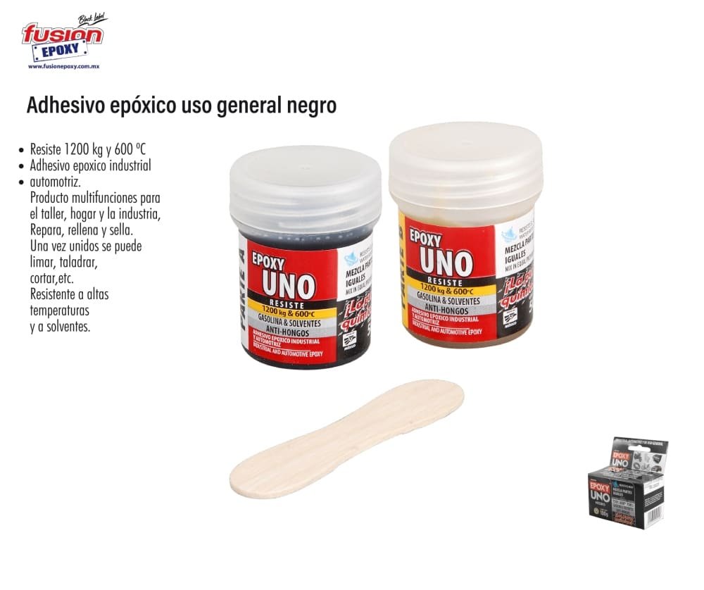 Adhesivo epoxico negro 1 Adhesivo epoxico negro