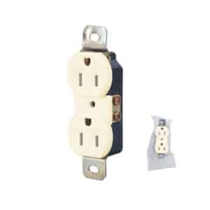 Contacto dúplex polarizado