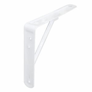 Ménsula blanca reforzada 12x14 pulgadas
