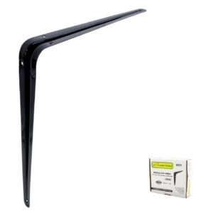 Ménsula hierro negra 8x10