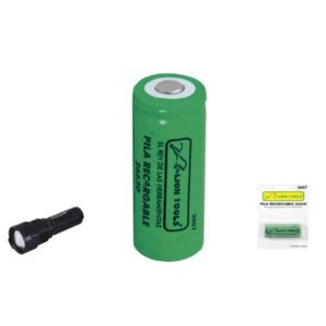 Pila recargable de litio para para linterna lion tools