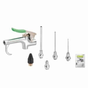 Pistola para sopletear 4 boquillas