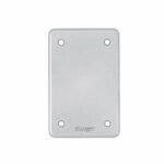 Placa ciega para caja de registro