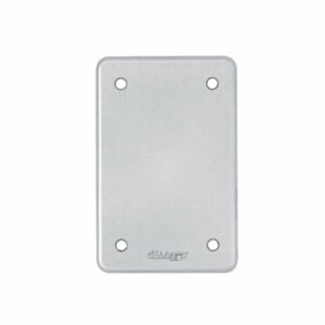 Placa ciega para caja de registro