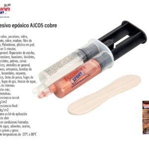 Pegamento epoxico cobre