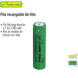 Pilas recargable para litio modelo 18650