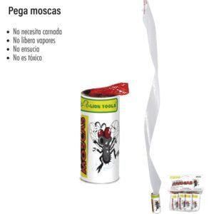 Cinta atrapamoscas 4 piezas