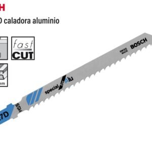 Segueta para caladora T127D corte de aluminio Bosch
