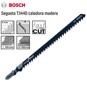Segueta para caladora T344D para madera