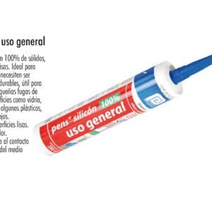 Sellador de silicón blanco 280 ml