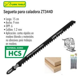 Segueta para caladora ZT344D
